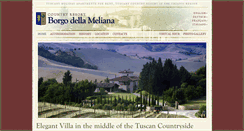 Desktop Screenshot of borgodellameliana.com