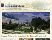Tablet Screenshot of borgodellameliana.com
